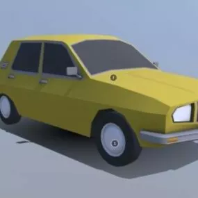 Lowpoly Cars Collection 3d model