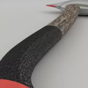 Lumber Axe Weapon 3d model