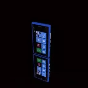 Lumia 800 Phone 3d model