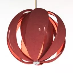 Ball Shade Luster Design 3d model