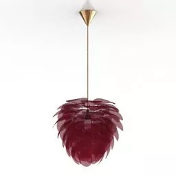 Modern Luster Petal Fixture 3d model