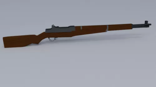 Awm L115a3 Sniper Rifle 3d model