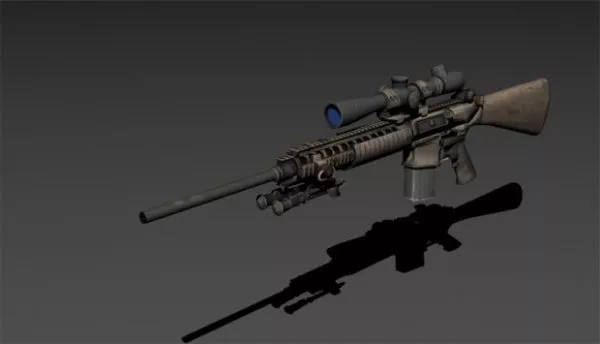 M4a1 Rifle 3d model