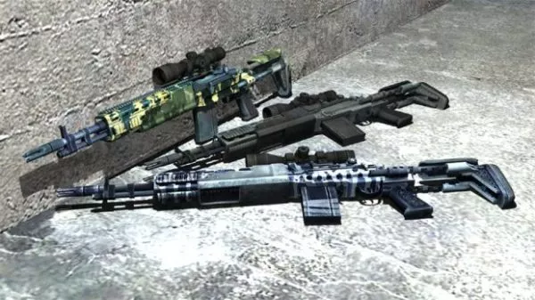 M14 Ebr Gun 3d model M14 Ebr Gun 3d model