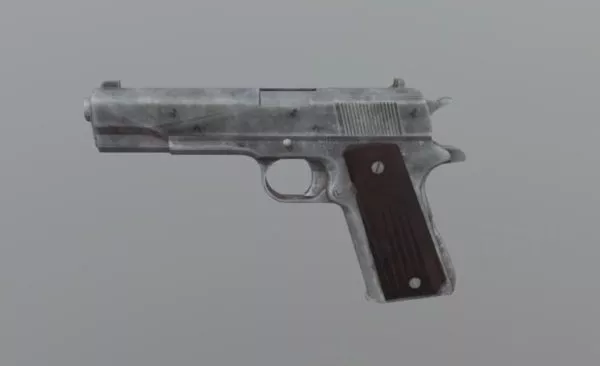 M1911 Hand Gun 3d model M1911 Hand Gun 3d model