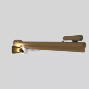M2 Browning 3d model