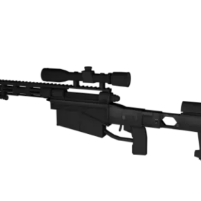 Weapon M2010 Esr Gun 3d model