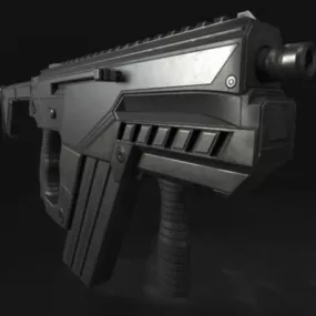 Weapon M24r Gun 3d model