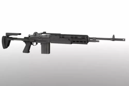 M39 Emr Riffle Weapon 3d model M39 Emr Riffle Weapon 3d model