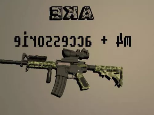 Ak47 Gun Assault Rifle 3d model