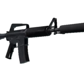 Military M4a1-s Rifle Gun 3d model