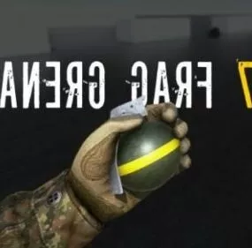 Army M67 Grenade 3d model