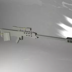 Weapon M95 Sniper Rifle Gun 3d model