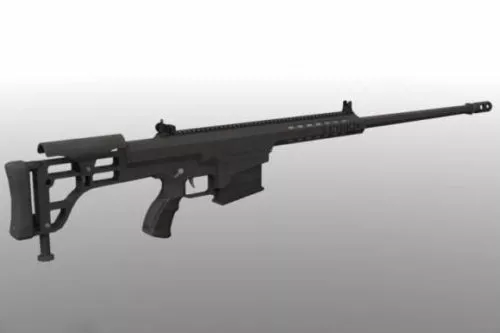 Soviet Assault Rifle Ak74m 3d model