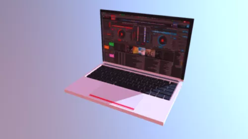 Mac Osx Laptop 3d model Mac Osx Laptop 3d model