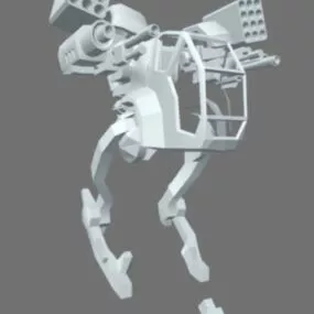 Mech-a Robot Design 3d model