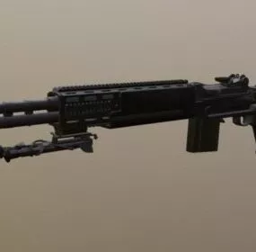 Mk14 Gun Weapon 3d model