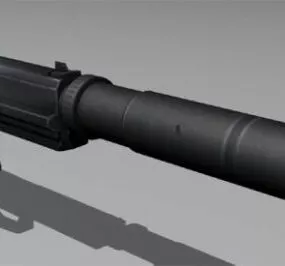 Mk23 Gun 3d model