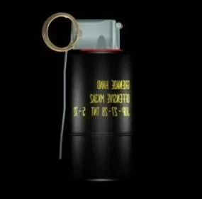 Concussion Weapon Grenade Mk3a2 3d model