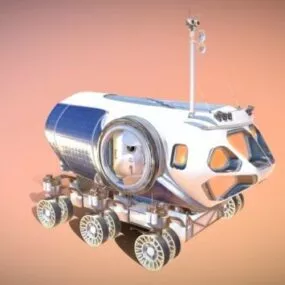 Space Ship Exploration Aircraft 3d model