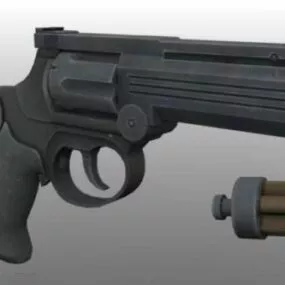 Mp412 Hand Gun 3d model