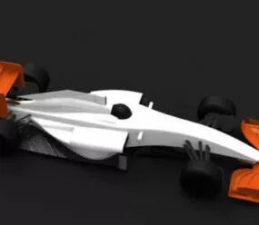 Mp002 Racing Car 3d model