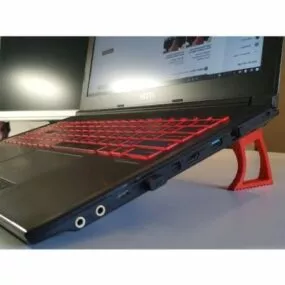 Printable Msi Laptop Stand 3d model