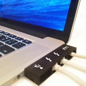 Macbook Pro Connection Lock Printable 3d model