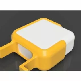 Macbook Charger Cable Holder Printable 3d model