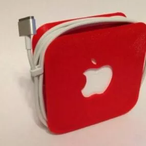 Printable Macbook 60w Charger Cord Wrap 3d model