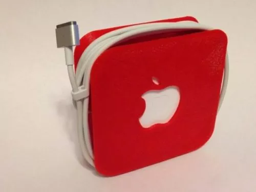 Printable Macbook 60w Charger Cord Wrap 3d model Printable Macbook 60w Charger Cord Wrap 3d model