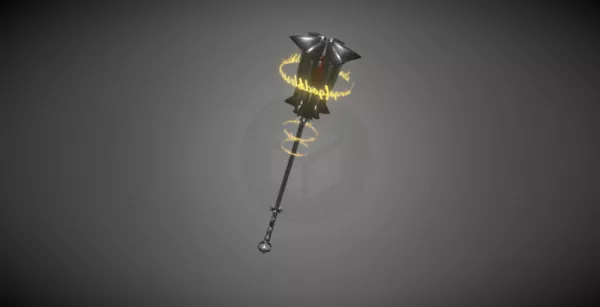 Three Katana Sword Set 3d model