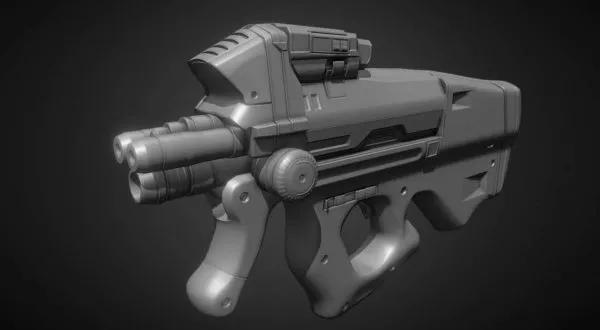 Telescope Engine 3d model