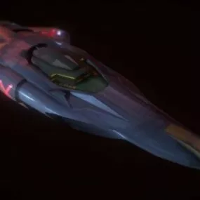 Space Ship Magnolia Class 3d model