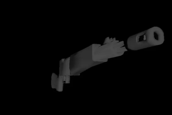 Bmg Rifle Gun 3d model