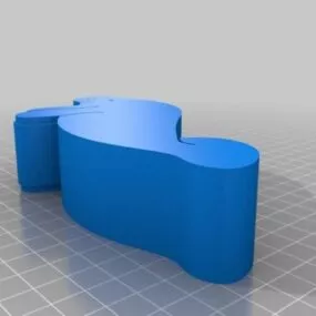 Printable Cell Phone Holder 3d model