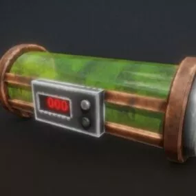 Weapon Atomic Bomb 3d model