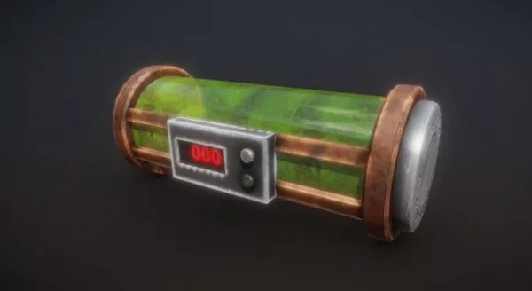 Weapon Atomic Bomb 3d model Weapon Atomic Bomb 3d model