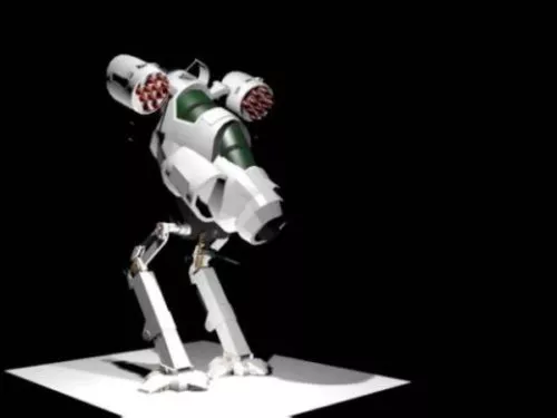 Robot Rider Man 3d model