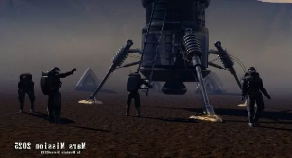 Capsule Spaceship 3d model