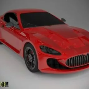 Maserati Sedan Car 3d model
