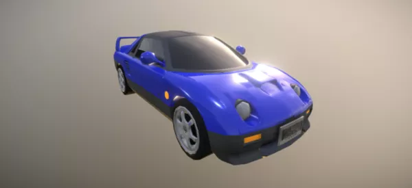 Mazda Autozam Car 3d model Mazda Autozam Car 3d model