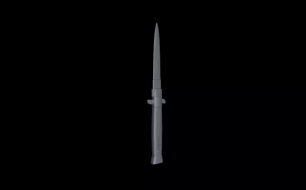 Mechanical Knife Weapon 3d model Mechanical Knife Weapon 3d model