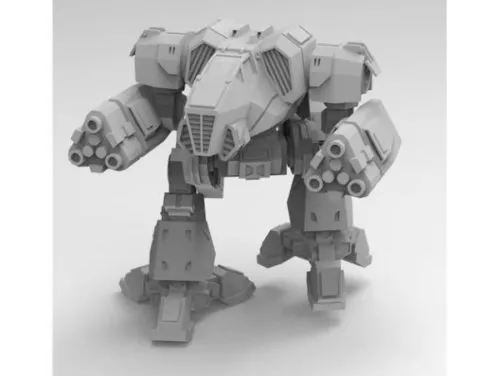 Mechwarrior Game Character 3d model Mechwarrior Game Character 3d model