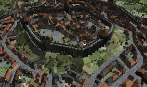 Medieval City Design 3d model Medieval City Design 3d model