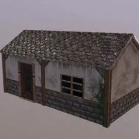 Medieval Country House Style 3d model