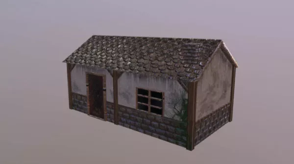 Medieval Country House Style 3d model Medieval Country House Style 3d model