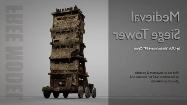The Eiffel Tower Steel Structure 3d model