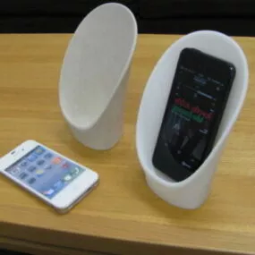 Megaphone For Smartphone Printable 3d model