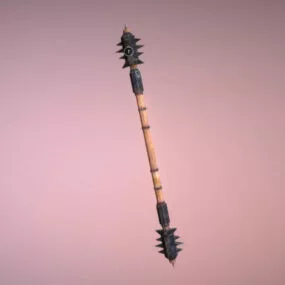 Vintage Melee Weapon 3d model